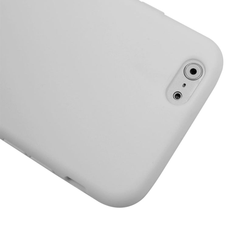 Horizontal Flip Touch Screen Frosted TPU Protection Case for iPhone 6 Plus & 6S Plus