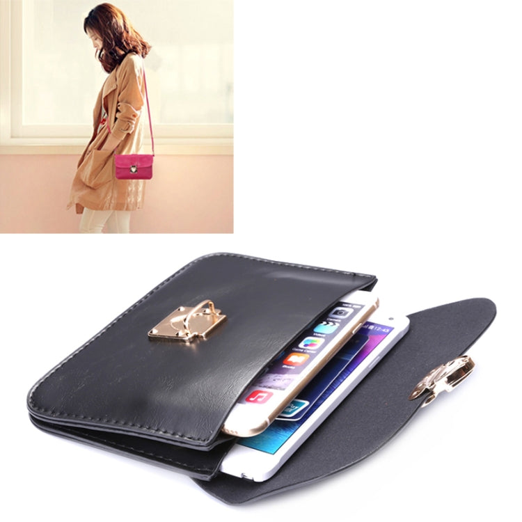 Universal Crazy Horse Texture Horizontal Three Layer Multi-function Leather Shoulder Bag for iPhone 6 Plus & 6S Plus