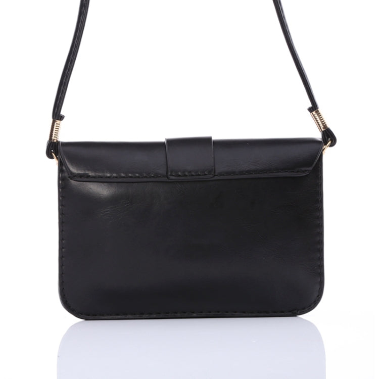 Universal Crazy Horse Texture Horizontal Three Layer Multi-function Leather Shoulder Bag for iPhone 6 Plus & 6S Plus