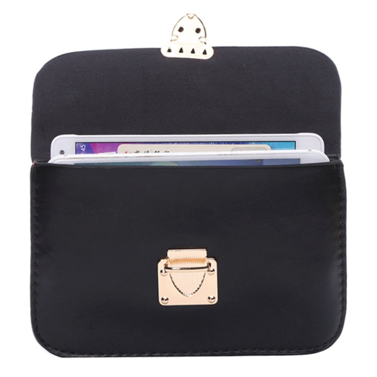 Universal Crazy Horse Texture Horizontal Three Layer Multi-function Leather Shoulder Bag for iPhone 6 Plus & 6S Plus