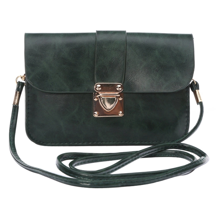 Universal Crazy Horse Texture Horizontal Three Layer Multi-function Leather Shoulder Bag for iPhone 6 Plus & 6S Plus