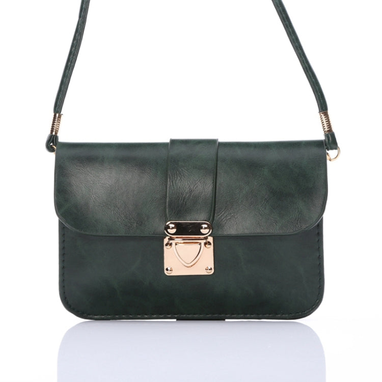 Universal Crazy Horse Texture Horizontal Three Layer Multi-function Leather Shoulder Bag for iPhone 6 Plus & 6S Plus
