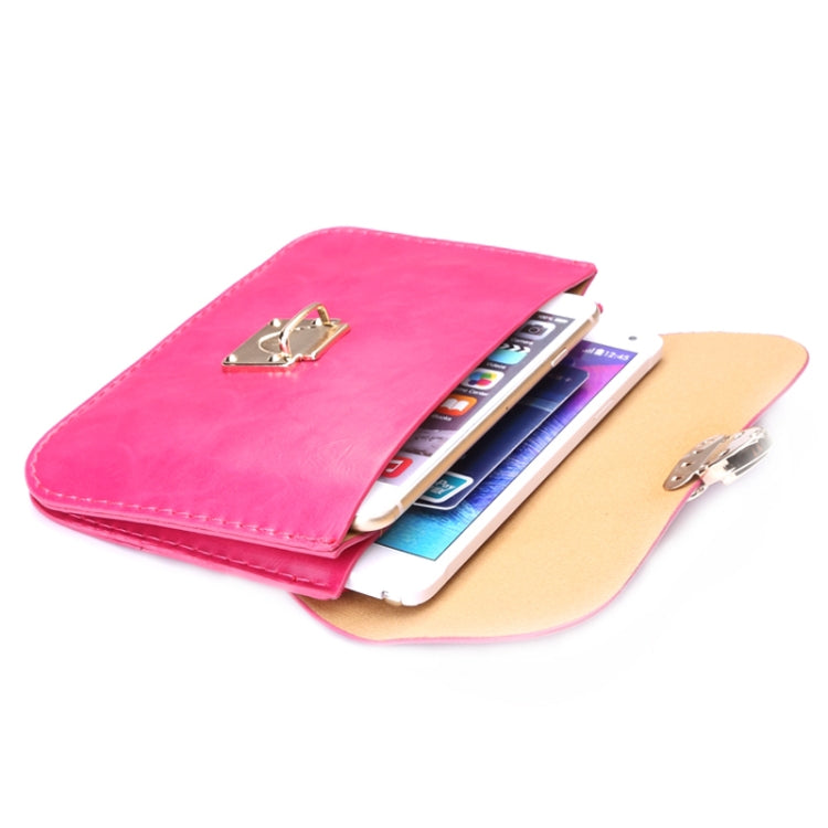 Universal Crazy Horse Texture Horizontal Three Layer Multi-function Leather Shoulder Bag for iPhone 6 Plus & 6S Plus
