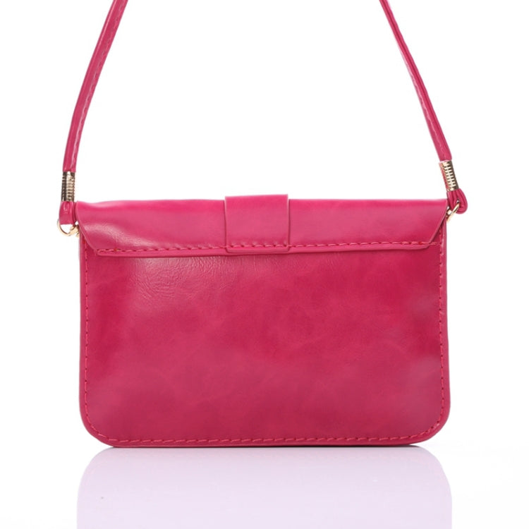 Universal Crazy Horse Texture Horizontal Three Layer Multi-function Leather Shoulder Bag for iPhone 6 Plus & 6S Plus