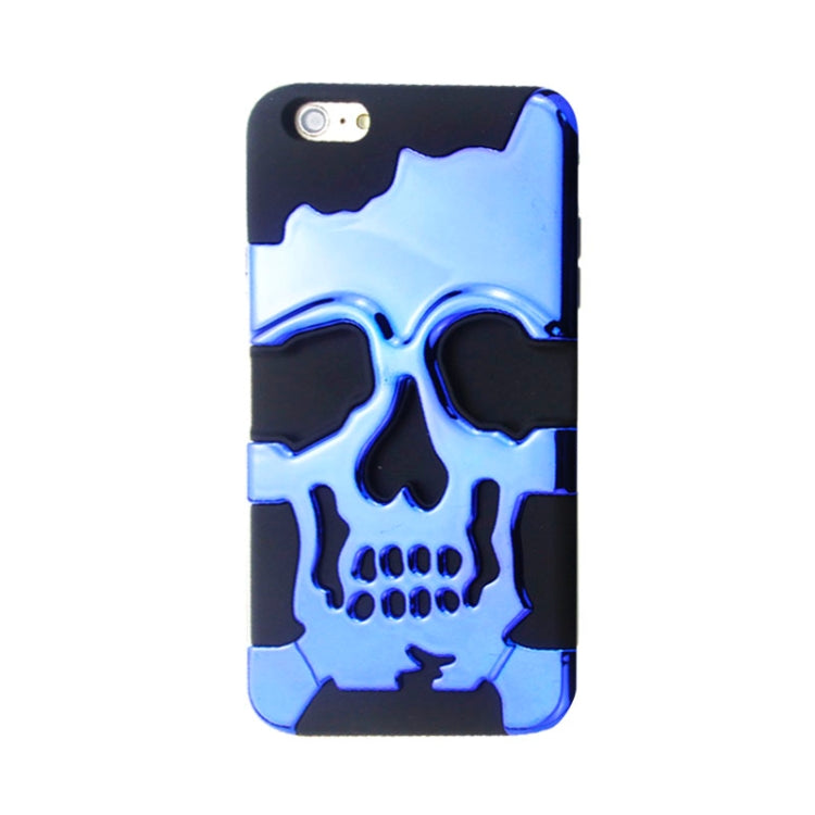 Skull Pattern Silicone + Plastic Combination Case for iPhone 6 Plus & 6S Plus