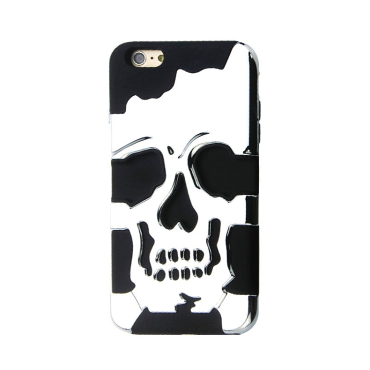 Skull Pattern Silicone + Plastic Combination Case for iPhone 6 Plus & 6S Plus