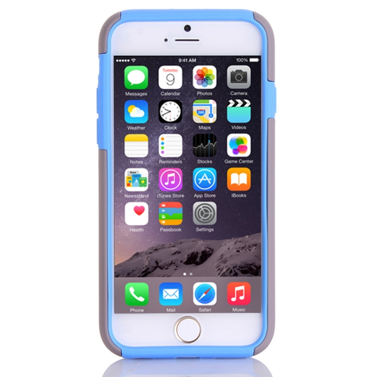 Plastic + Silicone Combination Case with Holder & Card Slot for iPhone 6 Plus & 6S Plus