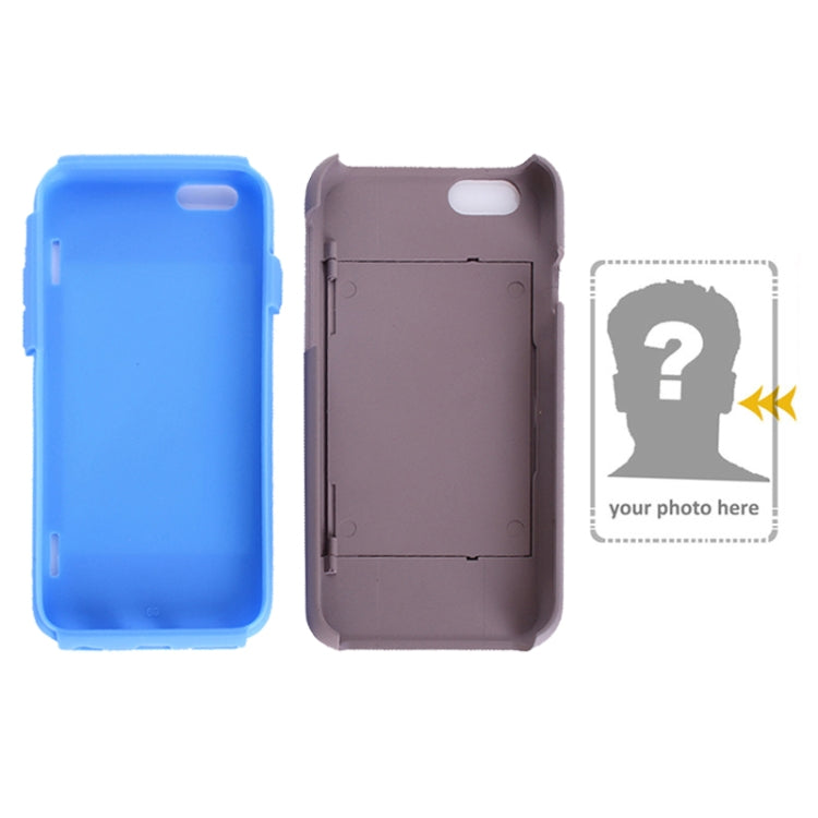 Plastic + Silicone Combination Case with Holder & Card Slot for iPhone 6 Plus & 6S Plus