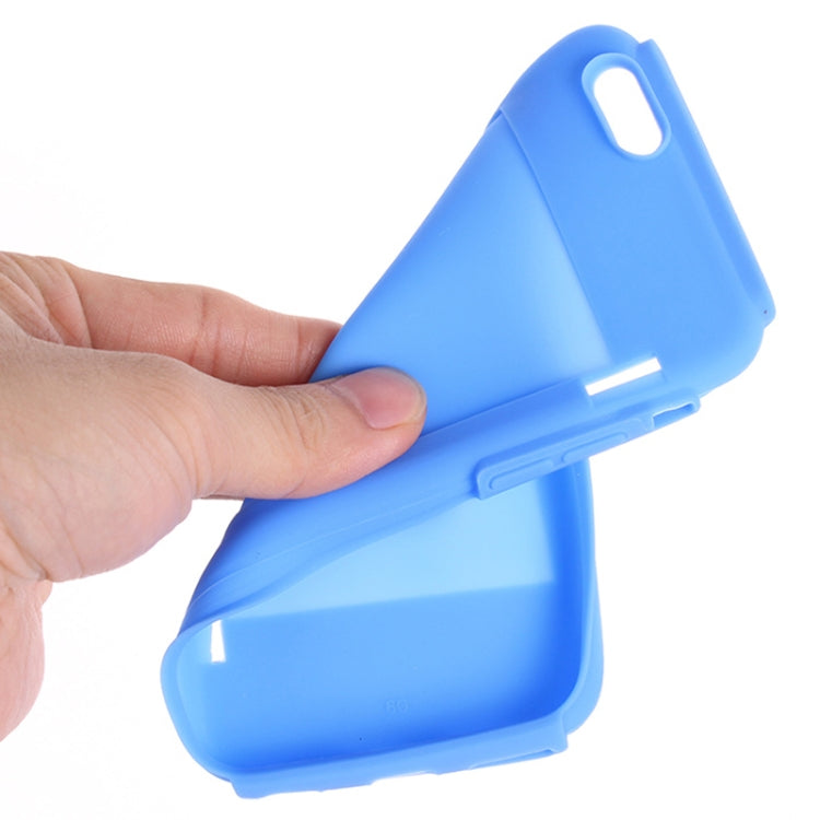 Plastic + Silicone Combination Case with Holder & Card Slot for iPhone 6 Plus & 6S Plus