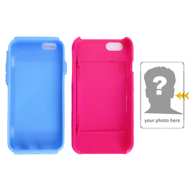 Plastic + Silicone Combination Case with Holder & Card Slot for iPhone 6 Plus & 6S Plus
