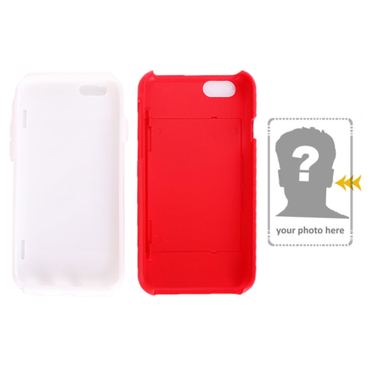 Plastic + Silicone Combination Case with Holder & Card Slot for iPhone 6 Plus & 6S Plus