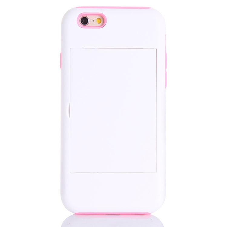 Plastic + Silicone Combination Case with Holder & Card Slot for iPhone 6 Plus & 6S Plus
