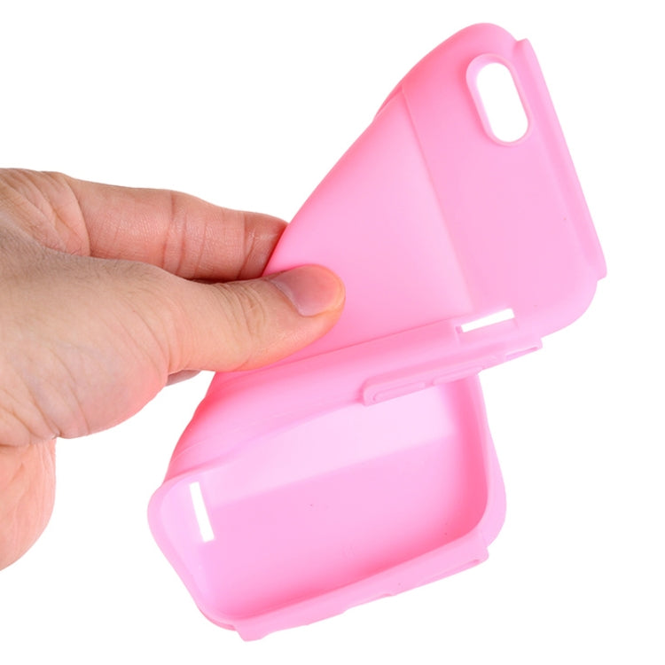 Plastic + Silicone Combination Case with Holder & Card Slot for iPhone 6 Plus & 6S Plus