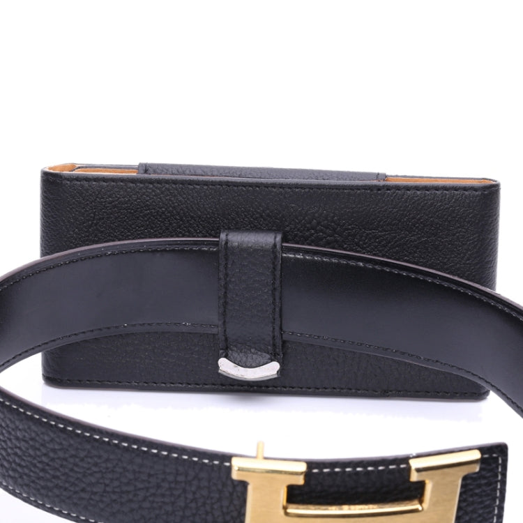 Litchi Texture Vertical Style Waist Bag for iPhone 6 Plus & 6S Plus, Galaxy Note 4 / Note III / Note II