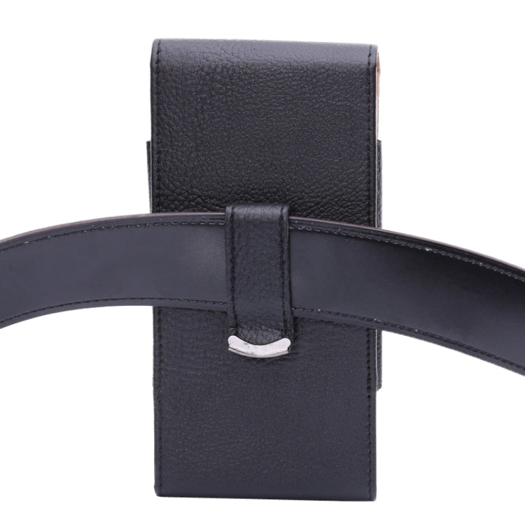 Litchi Texture Vertical Style Waist Bag for iPhone 6 Plus & 6S Plus, Galaxy Note 4 / Note III / Note II