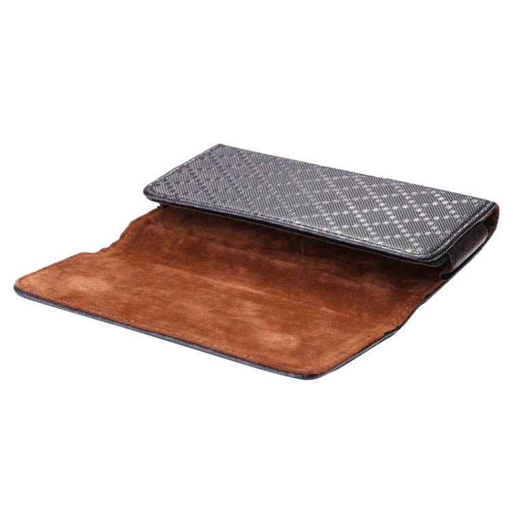 Plaid Texture Universal Horizontal Style Waist Bag for iPhone 6S Plus / iPhone 6 Plus & 6S Plus / Galaxy Note 5 / Note 4 / S6 Edge Plus / A8