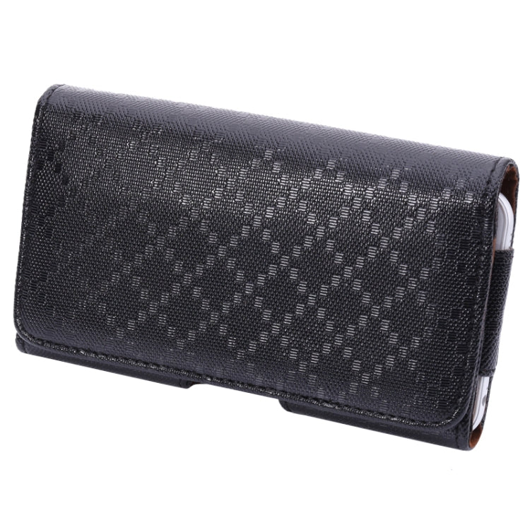 Plaid Texture Universal Horizontal Style Waist Bag for iPhone 6S Plus / iPhone 6 Plus & 6S Plus / Galaxy Note 5 / Note 4 / S6 Edge Plus / A8