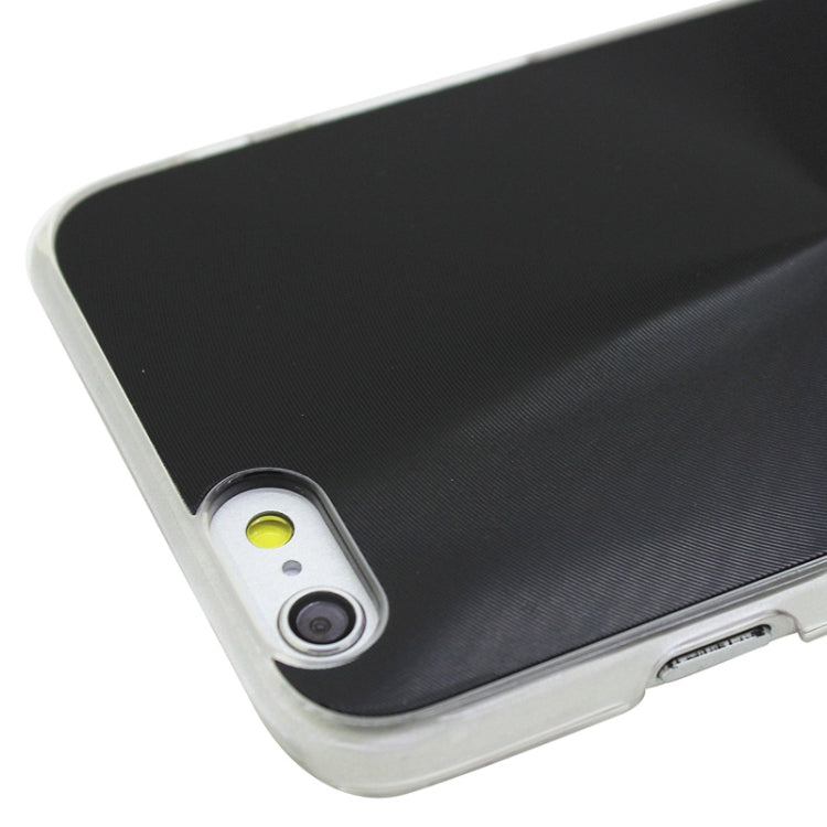 Metal Sheet CD Texture Paste Crystal Frame Case for iPhone 6 Plus & 6S Plus