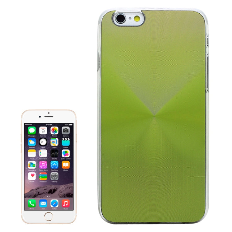 Metal Sheet CD Texture Paste Crystal Frame Case for iPhone 6 Plus & 6S Plus