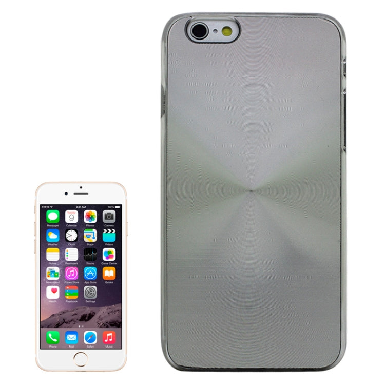 Metal Sheet CD Texture Paste Crystal Frame Case for iPhone 6 Plus & 6S Plus