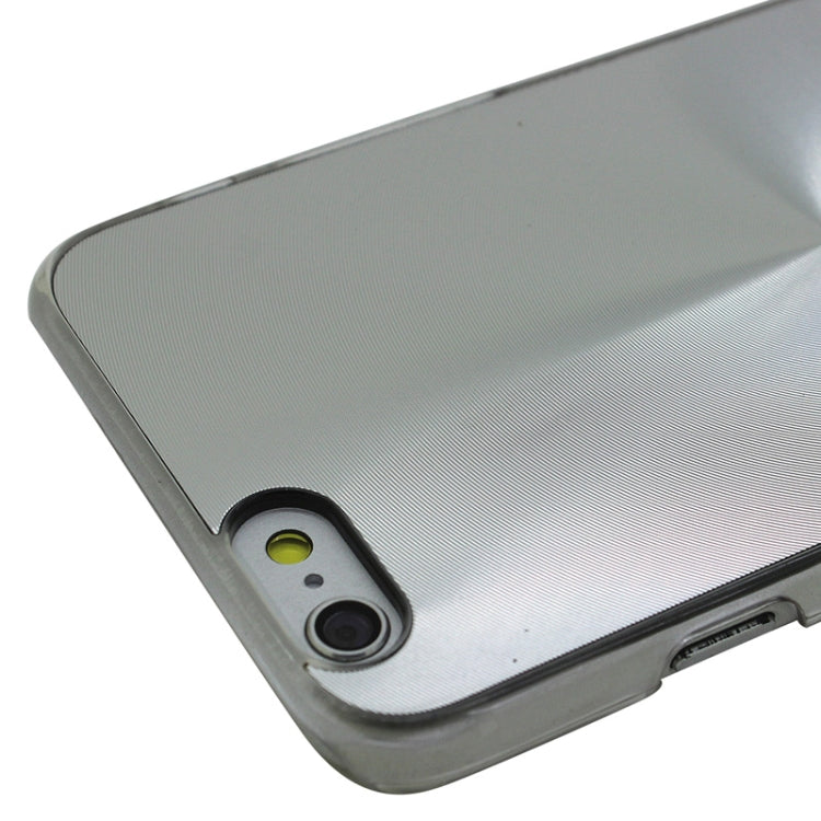 Metal Sheet CD Texture Paste Crystal Frame Case for iPhone 6 Plus & 6S Plus