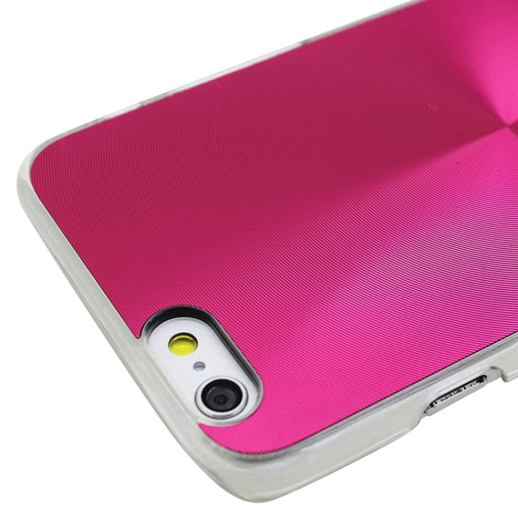 Metal Sheet CD Texture Paste Crystal Frame Case for iPhone 6 Plus & 6S Plus