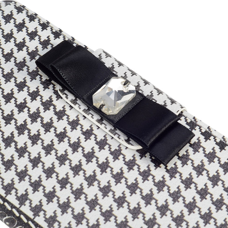 Plaid Texture Wallet Style Leather Case with Chain & Card Slots for iPhone 6 Plus & 6S Plus