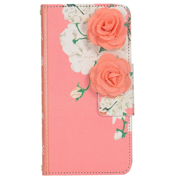 Rose Wallet Style Leather Case with Chain & Card Slots for iPhone 6 Plus & 6S Plus