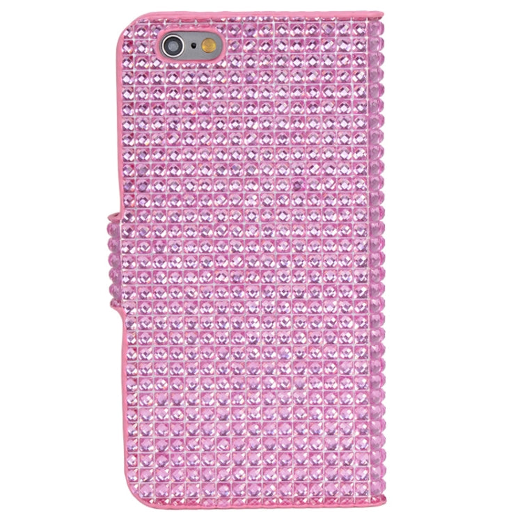 Diamond Texture Leather Case with Card Slots for iPhone 6 Plus & 6S Plus
