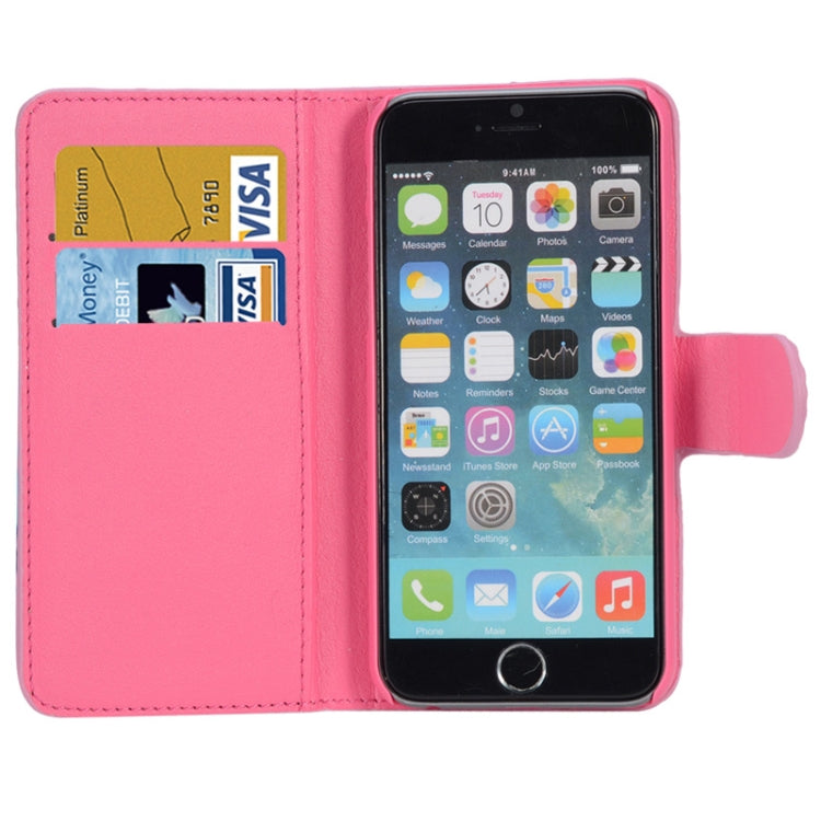 Diamond Texture Leather Case with Card Slots for iPhone 6 Plus & 6S Plus