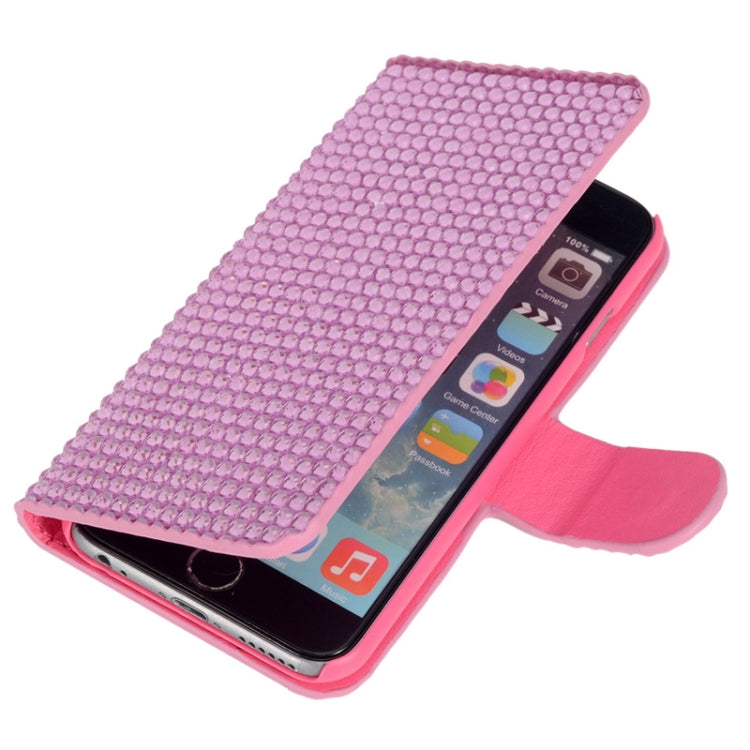 Diamond Texture Leather Case with Card Slots for iPhone 6 Plus & 6S Plus