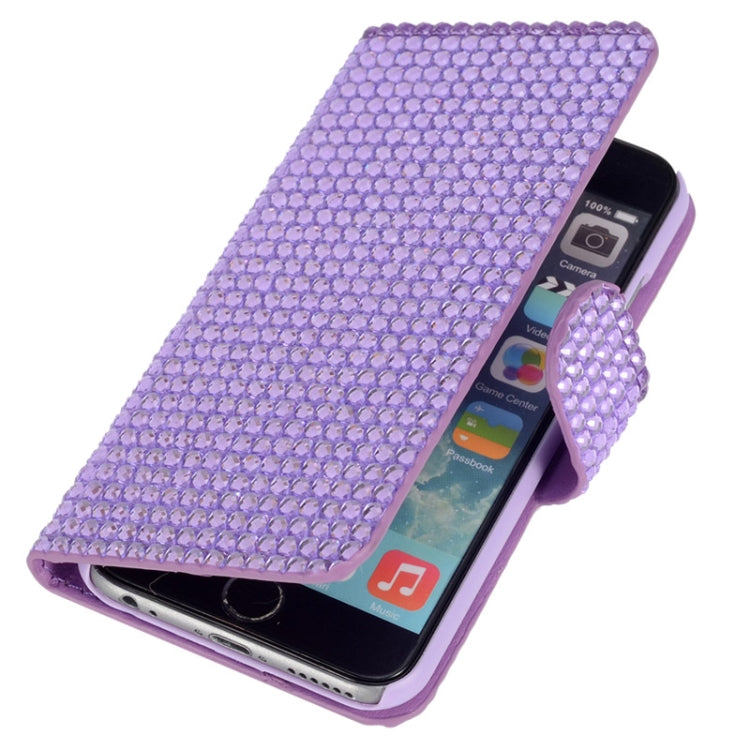 Diamond Texture Leather Case with Card Slots for iPhone 6 Plus & 6S Plus