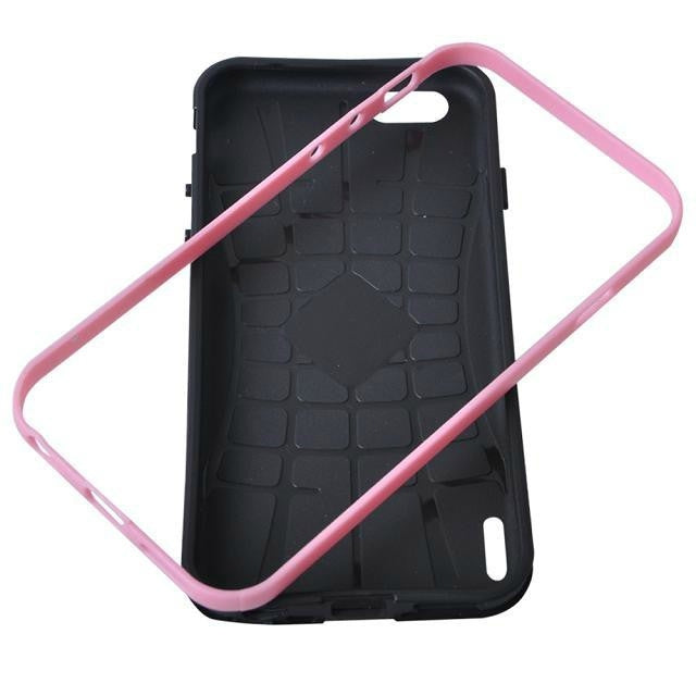 Branch Pattern Plastic Bumper Frame + TPU Back Shell Combination Case for iPhone 6 Plus & 6S Plus