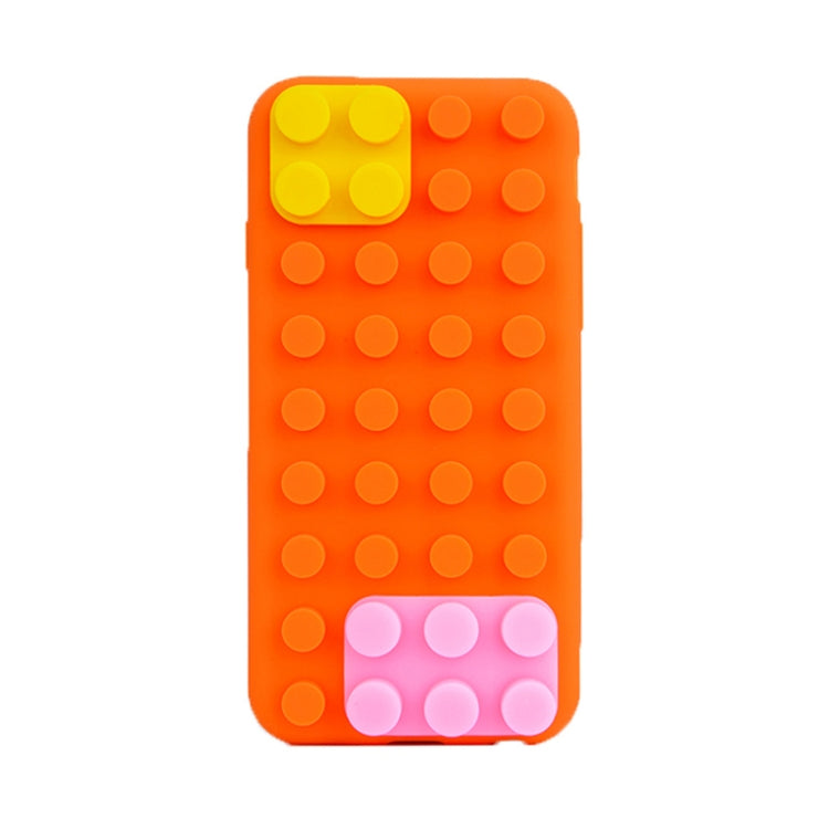 Building Block Texture Silicone case for iPhone 6 Plus