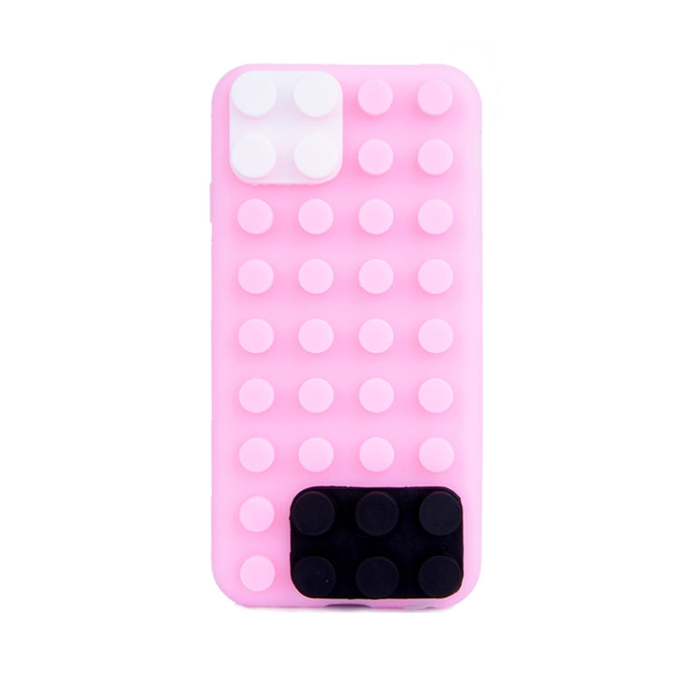 Building Block Texture Silicone case for iPhone 6 Plus