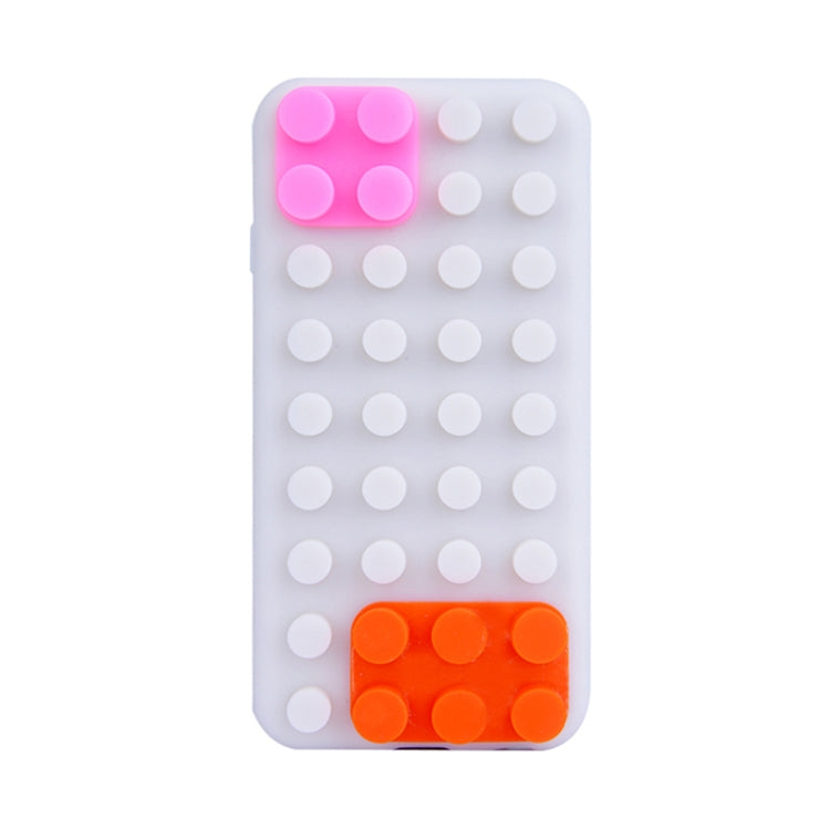 Building Block Texture Silicone case for iPhone 6 Plus