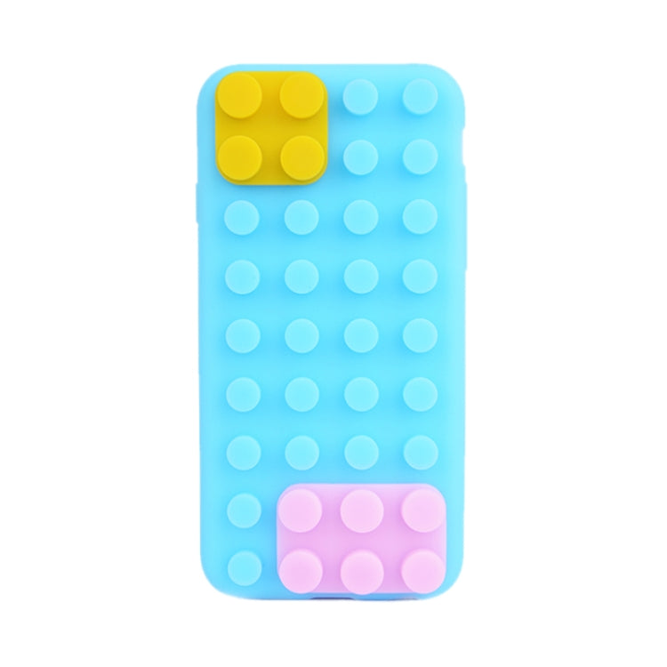 Building Block Texture Silicone case for iPhone 6 Plus
