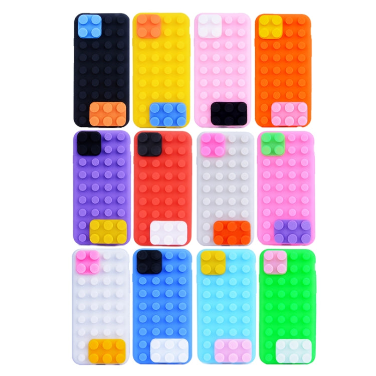 Building Block Texture Silicone case for iPhone 6 Plus