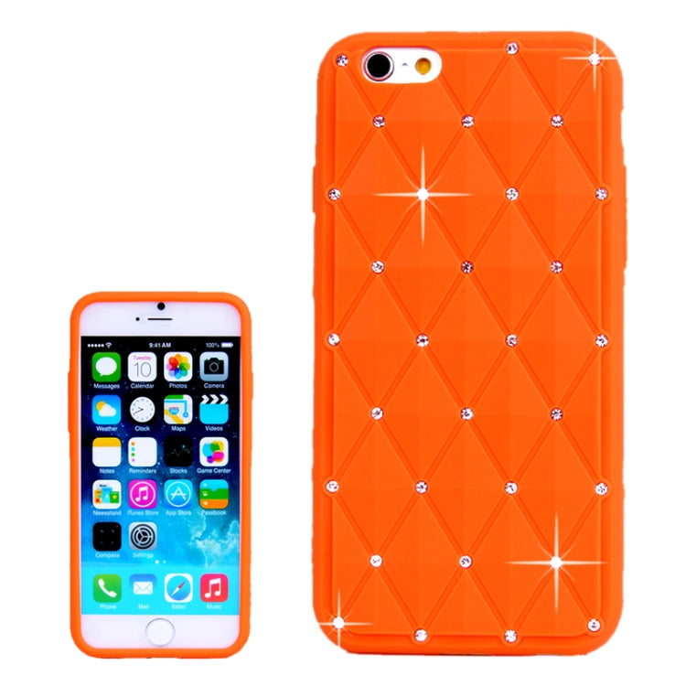 Starry Diamond Encrusted Silicone Case for iPhone 6 Plus