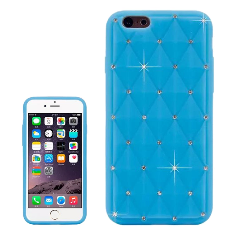 Starry Diamond Encrusted Silicone Case for iPhone 6 Plus