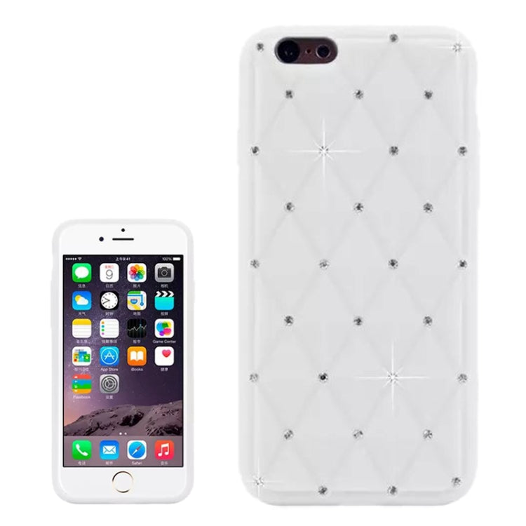 Starry Diamond Encrusted Silicone Case for iPhone 6 Plus