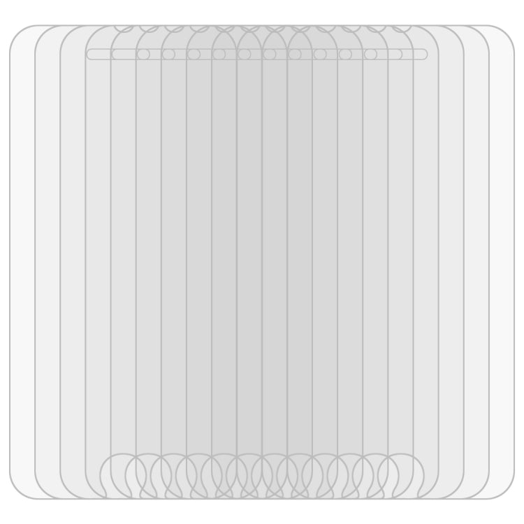 100 PCS for iPhone 6 Plus0.26mm 9H+ Surface Hardness 2.5D Explosion-proof Tempered Glass Film