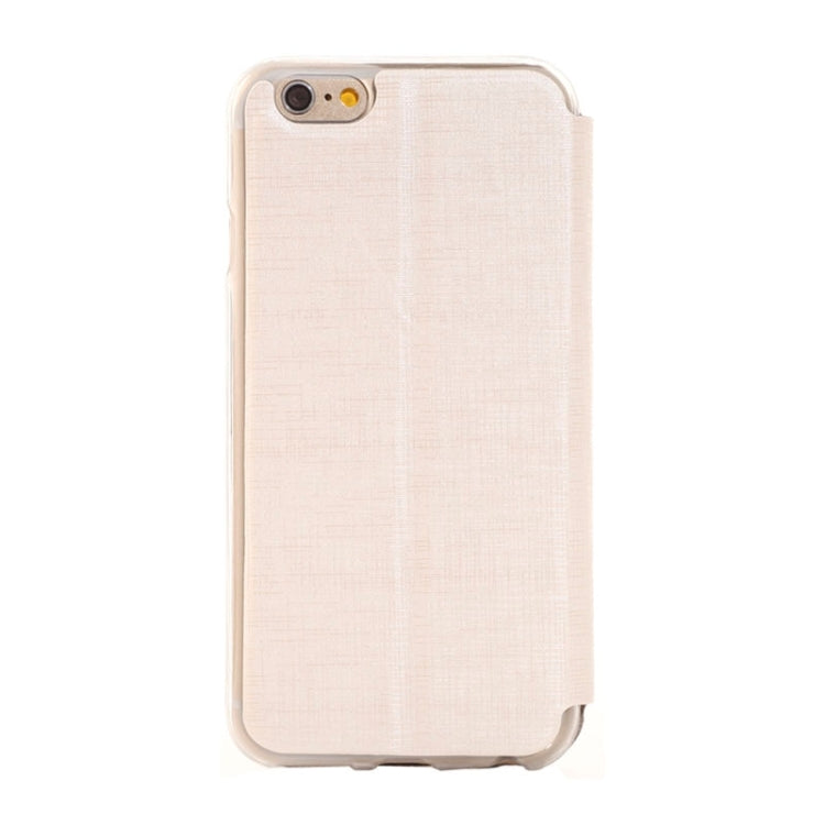 Plaid Texture Leather Case with Holder and Call Display ID for iPhone 6 Plus & 6S Plus
