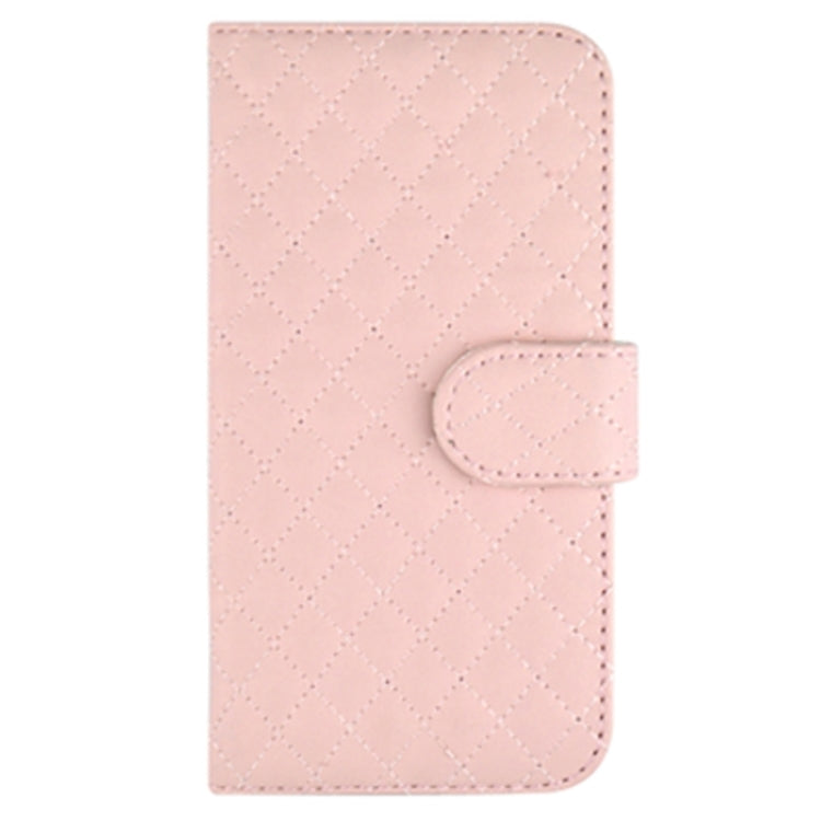 Plaid Stitching Line Horizontal Flip PU Leather Case with Card Slots & Holder for iPhone 6 Plus & 6S Plus