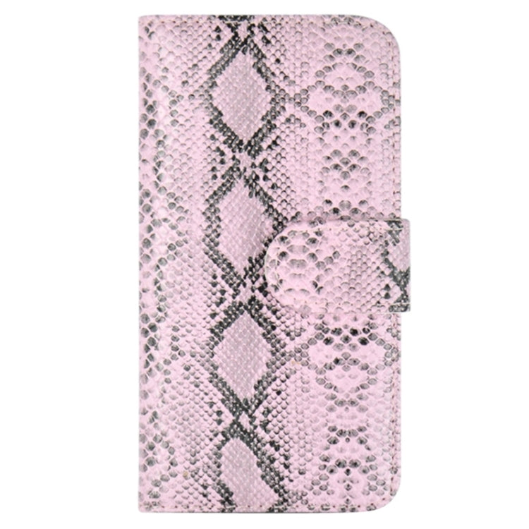 Snakeskin Texture Horizontal Flip PU Leather Case with Card Slot & Holder for iPhone 6 Plus