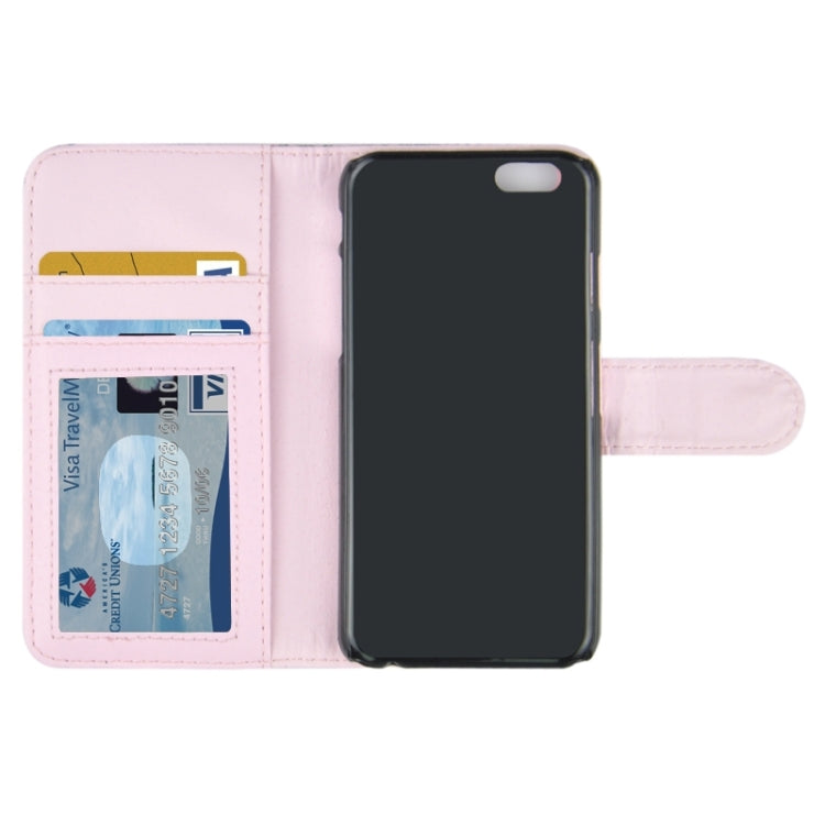 Snakeskin Texture Horizontal Flip PU Leather Case with Card Slot & Holder for iPhone 6 Plus