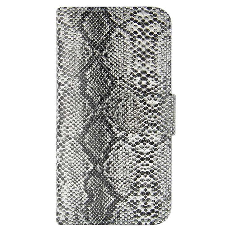 Snakeskin Texture Horizontal Flip PU Leather Case with Card Slot & Holder for iPhone 6 Plus