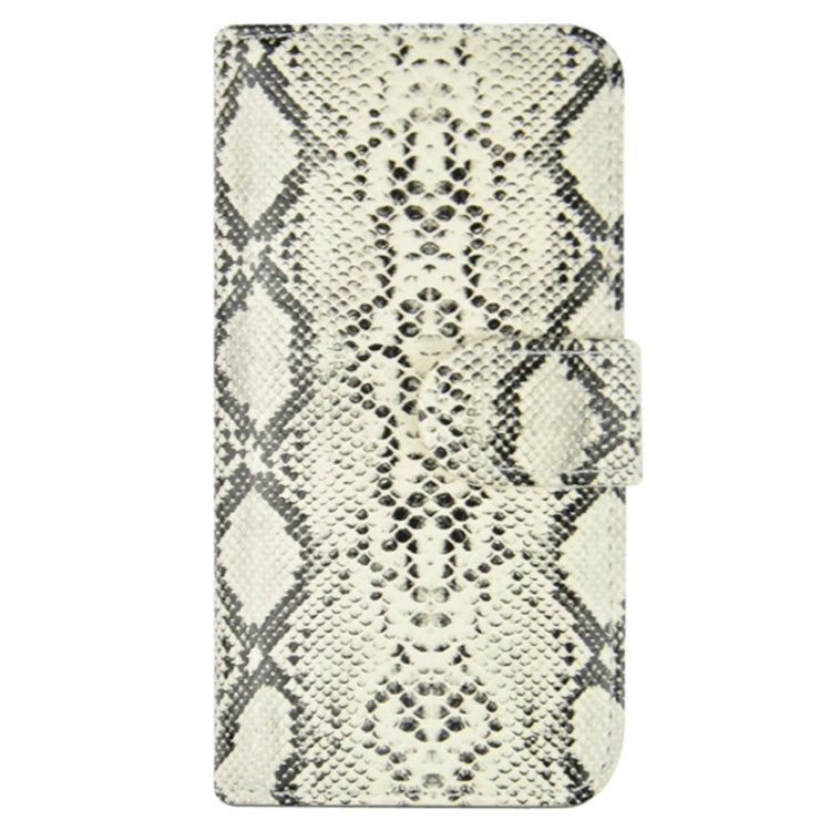 Snakeskin Texture Horizontal Flip PU Leather Case with Card Slot & Holder for iPhone 6 Plus