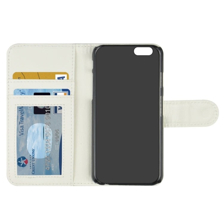 Snakeskin Texture Horizontal Flip PU Leather Case with Card Slot & Holder for iPhone 6 Plus