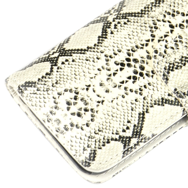 Snakeskin Texture Horizontal Flip PU Leather Case with Card Slot & Holder for iPhone 6 Plus